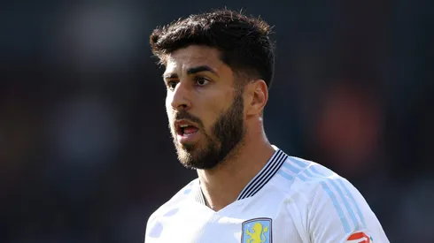 PSG pode renovar empréstimo de Marco Asensio ao Aston Villa. Foto: Richard Heathcote/Getty Images)