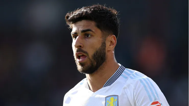 PSG pode renovar empréstimo de Marco Asensio ao Aston Villa. Foto: Richard Heathcote/Getty Images)