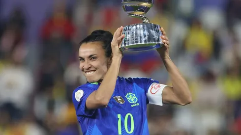 Marta, pela Seleção Brasileira Feminina (Photo by Franklin Jacome/Getty Images)