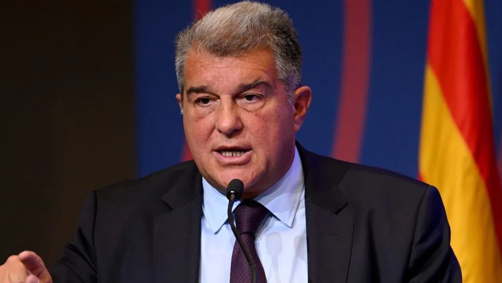 Laporta, presidente do Barcelona (Photo by David Ramos/Getty Images)