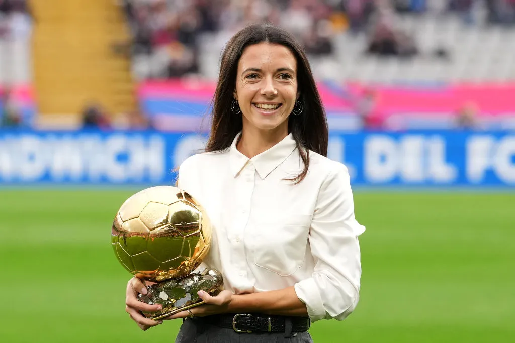 Aitana Bonmati, última campeã da Bola de Ouro (Photo by Alex Caparros/Getty Images)