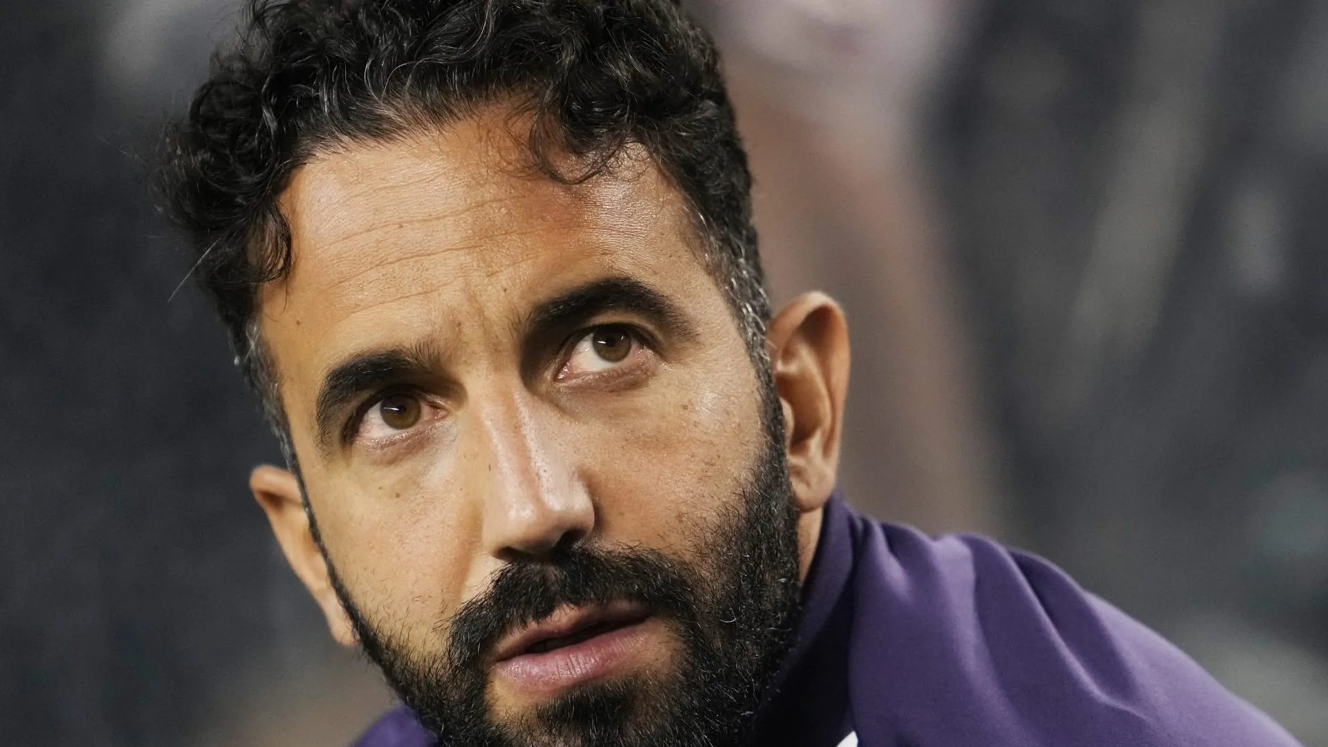 Ruben Amorim, técnico do Manchester United. (Photo by Patrick McDermott/Getty Images)