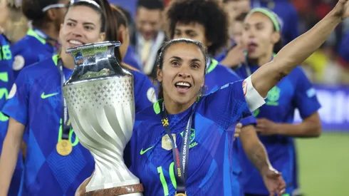 Marta pela Seleção Brasileira (Photo by Franklin Jacome/Getty Images)