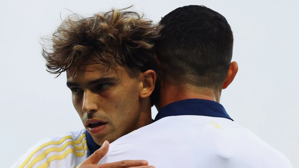 Após o jogo contra o Rio Ave, Cristiano Ronaldo comentou sobre a recente transferência de João Félix para o futebol saudita. (Foto: Twitter/Al-Nassr)
