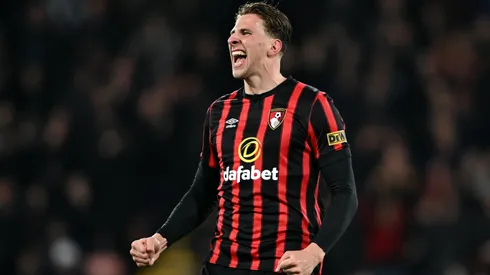 Ilya Zabarnyi, ex-Bournemouth, será apresentado como novo zagueiro do PSG antes da Supercopa da UEFA. Foto: Mike Hewitt/Getty Images
