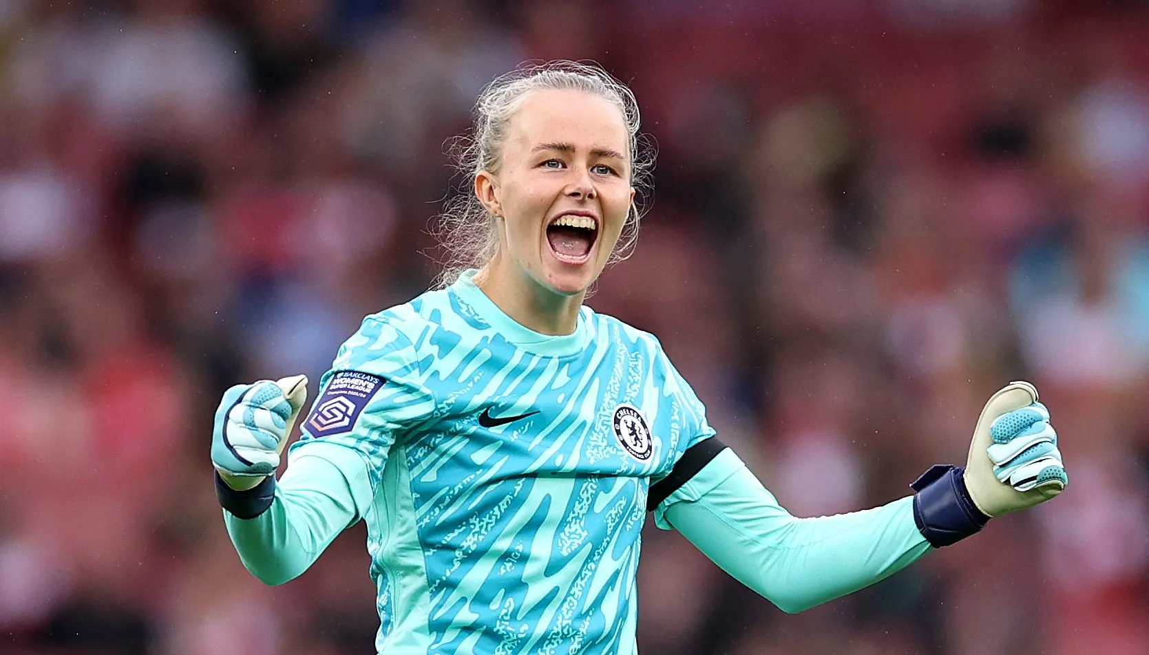 Hannah Hampton, da Inglaterra