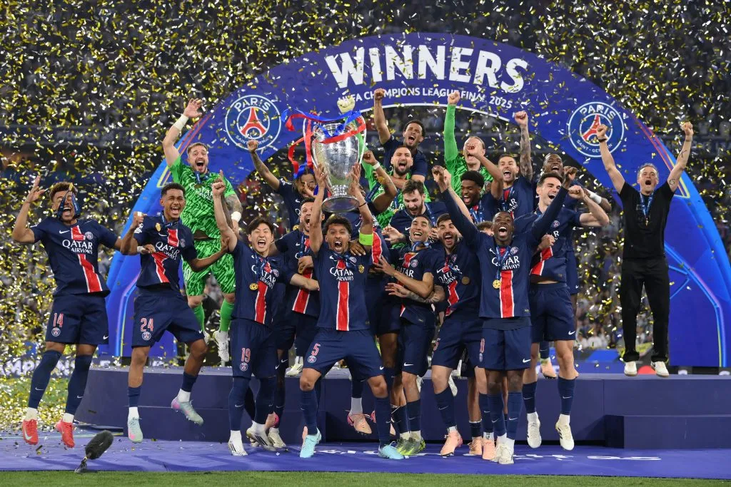 PSG, atual campeão da Champions League (Photo by Justin Setterfield/Getty Images)