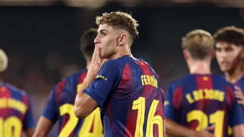 Barcelona não deve negociar Fermín López após declaração do meia: Foto: Judit Cartiel/Getty Images