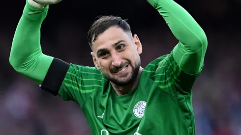 Ida de Donnarumma, do PSG, para o Manchester United depende apenas de acordo salarial. (Photo by Justin Setterfield/Getty Images)