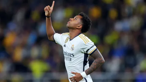 Rodrygo, atacante do Real Madrid, é alvo do Manchester City nesta janela. Foto: Fran Santiago/Getty Images