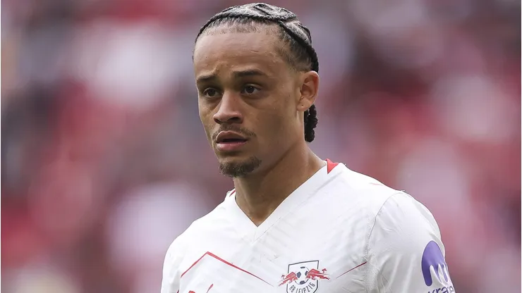 Xavi Simons, jogador do RB Leipzig (Foto: Maja Hitij/Getty Images)