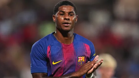 Rashford, atacante do Barcelona. (Foto: Alex Caparros/Getty Images)