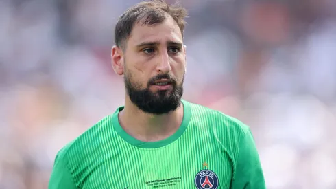 Donnarumma em jogo do PSG. Foto: Alex Grimm/Getty Images