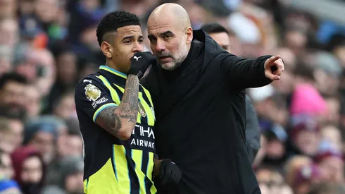 Savinho pode trocar o Manchester City pelo Tottenham nesta janela de transferências — Foto: Shaun Botterill/Getty Images