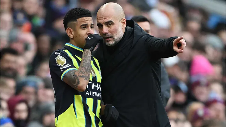 Savinho pode trocar o Manchester City pelo Tottenham nesta janela de transferências — Foto: Shaun Botterill/Getty Images