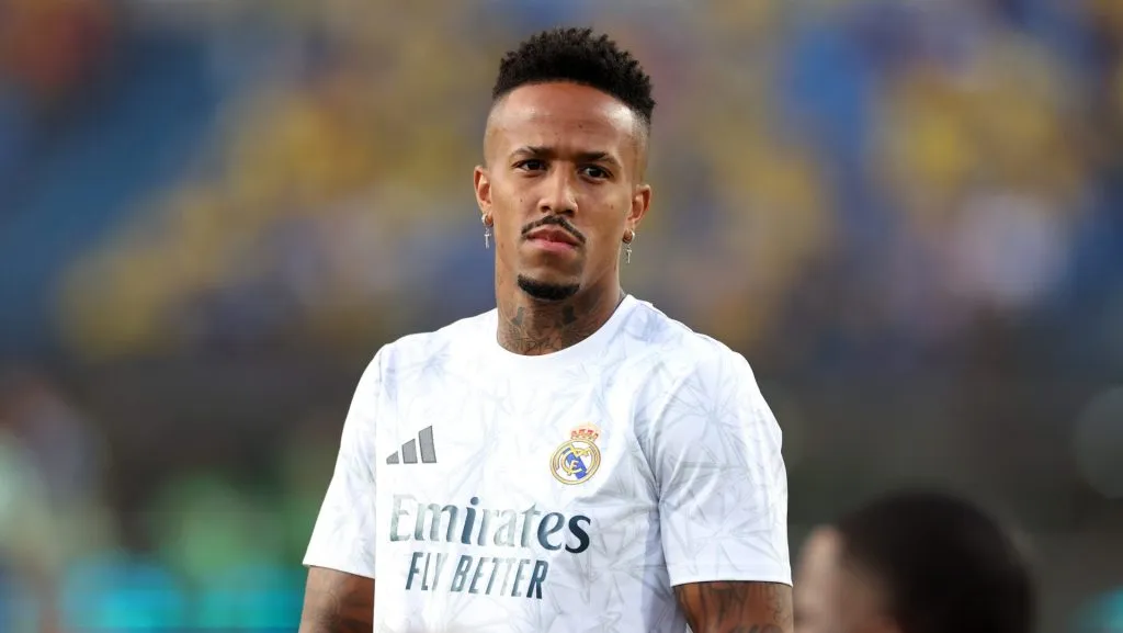 Éder Militão, zagueiro do Real Madrid. Foto: Florencia Tan Jun/Getty Images