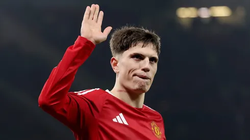 Garnacho, do Manchester United, alvo do Chelsea (Foto: Carl Recine/Getty Images)