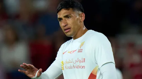 Equi Fernández, do Al Qadsiah, entra na mira do Bayer Leverkusen; decisão ainda não foi tomada. Foto: Angel Martinez/Getty Images