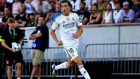 Álvaro Carreras em estreia pelo Real Madrid. Foto: Jan Hetfleisch