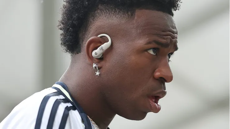 Vini Jr admite má fase no Real Madrid após chegada de Xabi Alonso. Foto: Michael Reaves/Getty Images