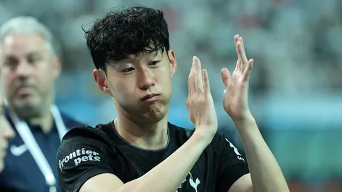 Son Heung-min após jogo do Tottenham (Foto: Han Myung-Gu/Getty Images)