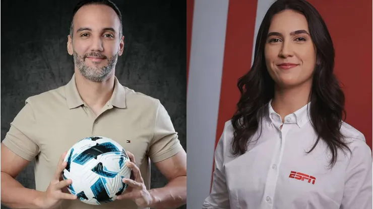Jorge Iggor e Mariana Spinelli deixam TNT Sports e ESPN e reforçam o novo canal esportivo digital da Globo. Foto: divulgação/Instagram