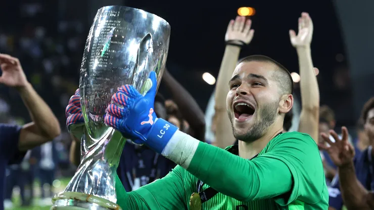 Goleiro Lucas Chevalier, do PSG. (Foto: Claudio Villa/Getty Images)