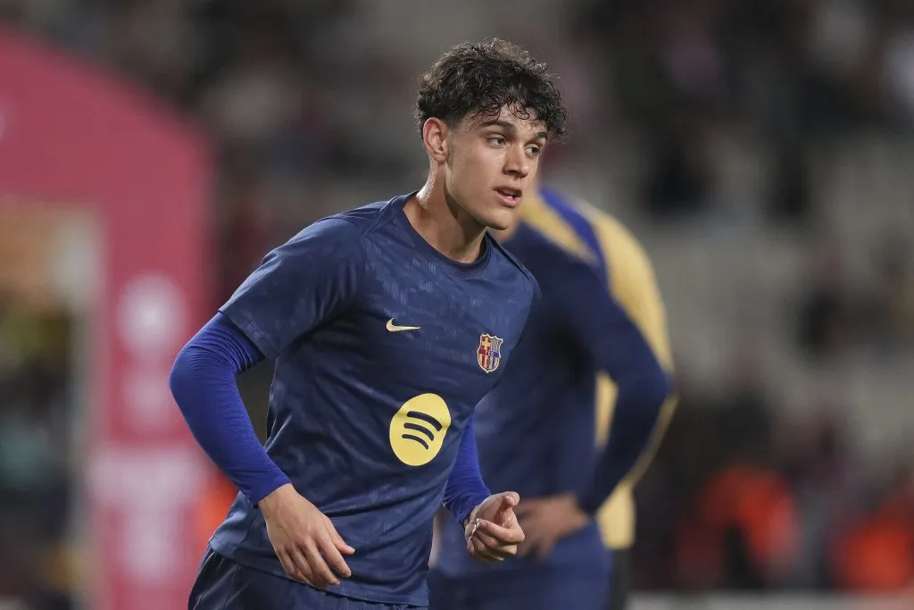 Héctor Fort, jogador do Barcelona, mas que deve deixar o clube em breve e considerar outras propostas no mercado da bola. (Foto: Alex Caparros/Getty Images)