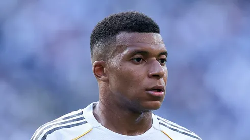 Mbappé faz duas promessas a Florentino Pérez. Foto: Mendes/Getty Images