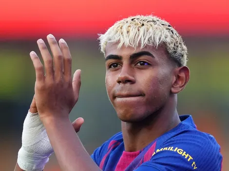 Barcelona tem como plano reunir Doué e Lamine Yamal