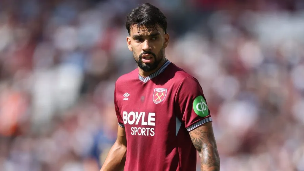 Lucas Paquetá atuando pelo West Ham