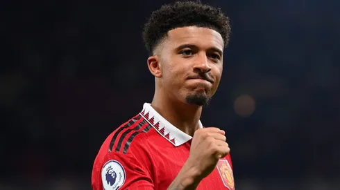 Manchester United aceita proposta da Roma e aguarda sim de Jadon Sancho para fechar negócio. (Photo by Michael Regan/Getty Images)