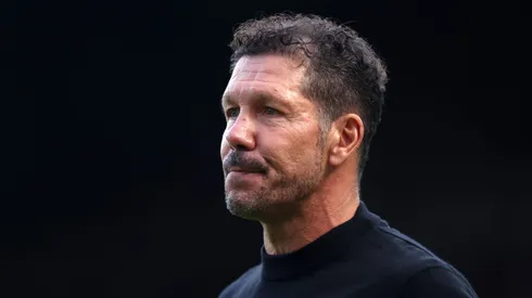 Simeone é o técnico do Atlético de Madrid. (Photo by George Wood/Getty Images)