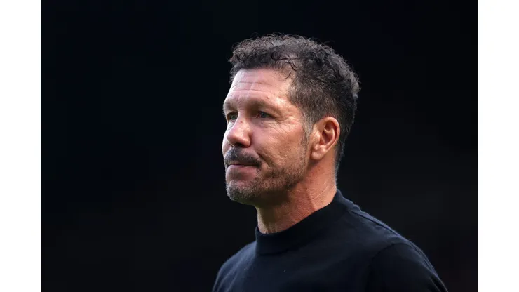 Simeone é o técnico do Atlético de Madrid. (Photo by George Wood/Getty Images)