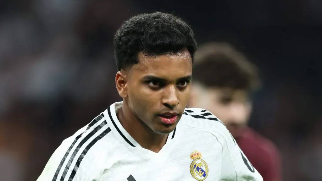 Chegada de Rodrygo envolvia Savinho. Jogador em ação pelo Real Madrid.