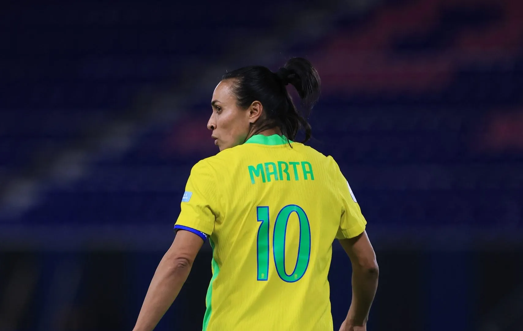 Marta pela Seleção Brasileira