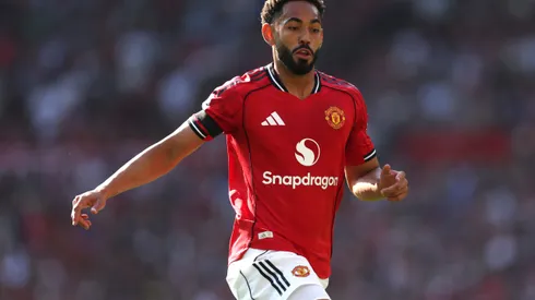 Matheus Cunha já é um dos principais jogadores do United. (Photo by Stu Forster/Getty Images)