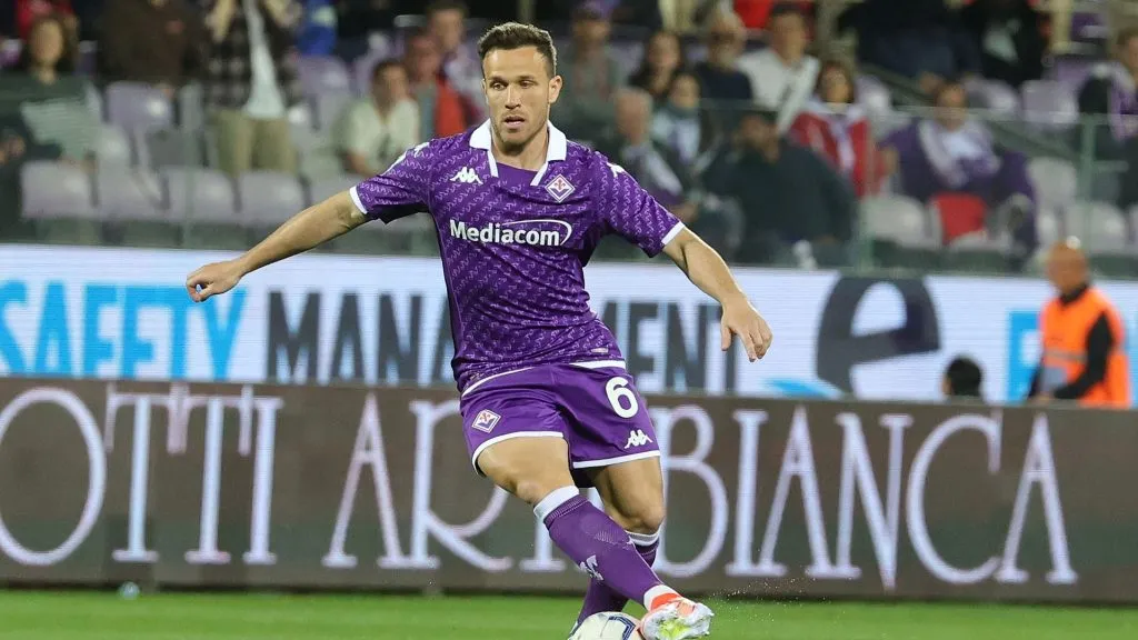 Sem espaço na Juventus, Arthur foi emprestado à Fiorentina. Foto: Gabriele Maltinti/Getty Images