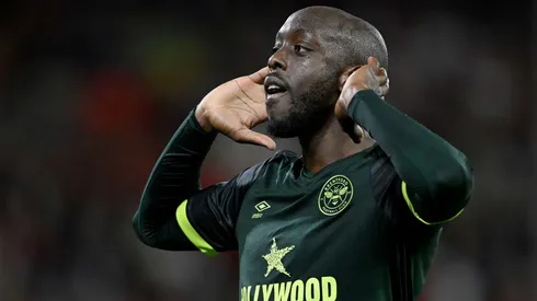 Brentford pede £60 milhões para liberar Yoane Wissa, alvo do Newcastle nesta janela de transferências. Foto: Shaun Botterill/Getty Images