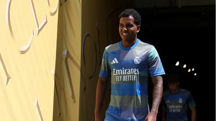 Rodrygo foi relacionado para estreia do Real Madrid. Foto: Buda Mendes/Getty Images