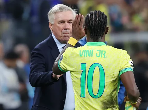 Carlo Ancelotti decide não convocar Vinicius Junior