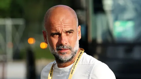 Guardiola, técnico do Manchester City. Foto: Kevin C. Cox/Getty Images