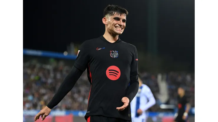 Gerard Martín, defensor do Barcelona - Photo by Denis Doyle/Getty Images