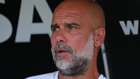 Guardiola, técnico do Manchester City. (Photo by Dan Mullan/Getty Images)