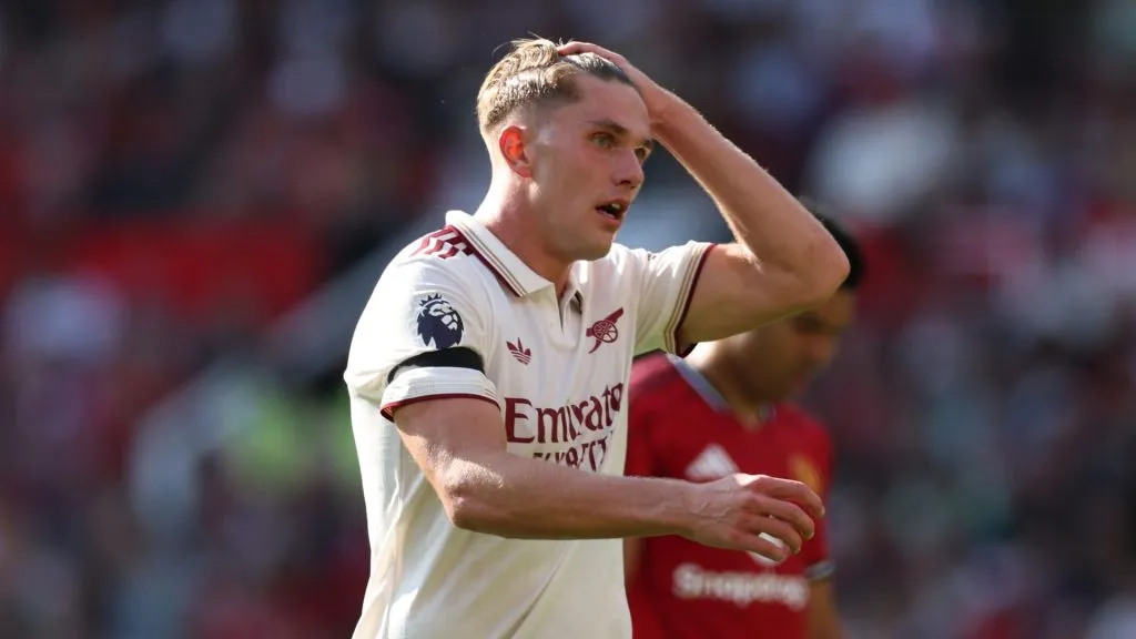 Gyökeres foi substituído no clássico contra o United (Foto: Stu Forster/Getty Images)