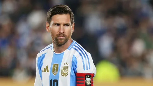Lionel Messi em ação pela Argentina. Foto: Daniel Jayo/Getty Images