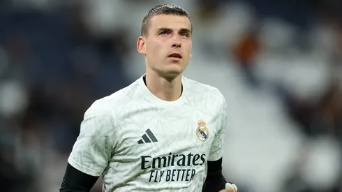 Manchester United quer anunciar Lunin e Real Madrid pode acelerar processo para contratar Pedro Morisco. (Photo by Florencia Tan Jun/Getty Images)