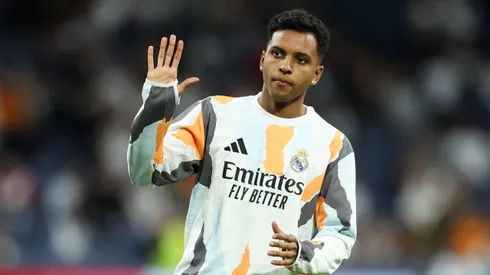 Rodrygo em ação pelo Real Madrid. Foto: Florencia Tan Jun/Getty Images