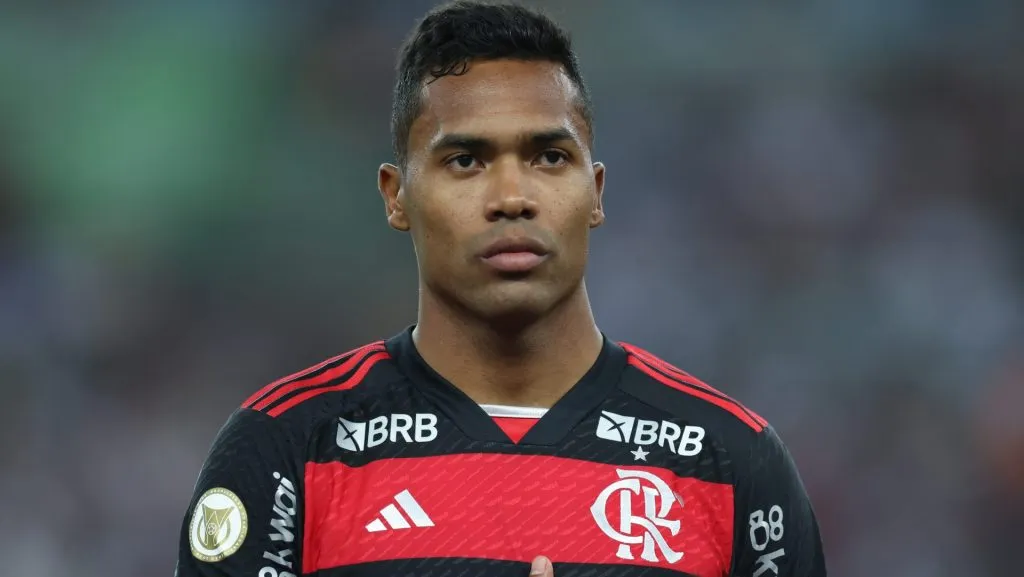 Alex Sandro, do Flamengo. (Photo by Lucas Figueiredo/Getty Images)