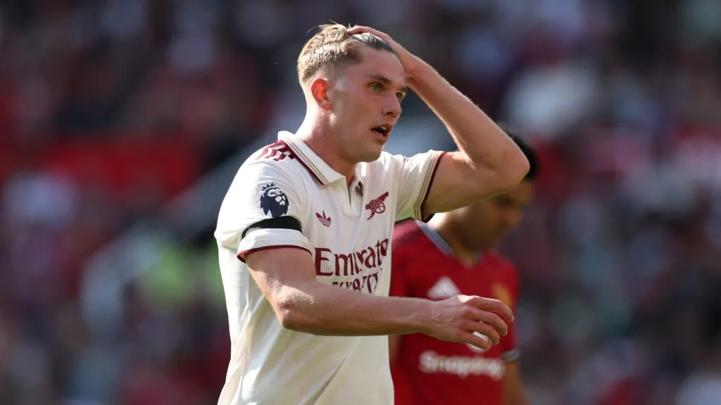 Viktor Gyokeres estreou pelo Arsenal no último final de semana. Foto: Stu Forster/Getty Images